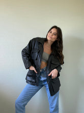 Load image into Gallery viewer, Vintage Leather Express Coat