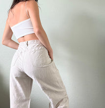 Load image into Gallery viewer, Waist 30 Vintage High Waisted Linen Pants