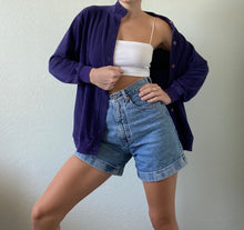 Load image into Gallery viewer, Vintage Velour Ribbed Cardigan