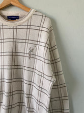 Load image into Gallery viewer, Vintage Plaid Golf Sweater
