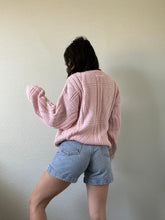 Load image into Gallery viewer, Vintage Pink Knit Sweater
