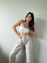 Load image into Gallery viewer, Waist 30 Vintage High Waisted Linen Pants
