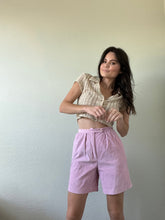 Load image into Gallery viewer, Waist 26 High Waisted Corduroy Shorts