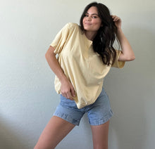 Load image into Gallery viewer, Vintage Henley Blouse