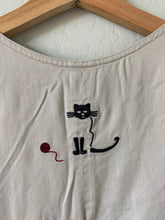 Load image into Gallery viewer, Vintage Cat Overall Dress