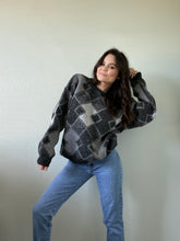 Load image into Gallery viewer, Vintage Grey Patterned Sweater