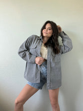 Load image into Gallery viewer, Vintage Grey Shacket