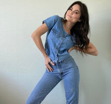 Load image into Gallery viewer, Vintage Denim GAP Blouse