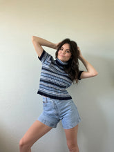 Load image into Gallery viewer, Vintage Striped Sweater Blouse