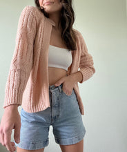Load image into Gallery viewer, Vintage Pink Cardigan Sweater