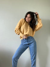Load image into Gallery viewer, Vintage Yellow Cardigan Sweater