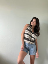 Load image into Gallery viewer, Vintage Patterned Vest Sweater