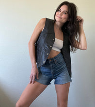Load image into Gallery viewer, Vintage Leather Harley Davidson Vest