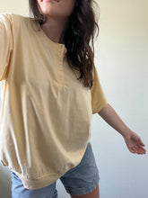 Load image into Gallery viewer, Vintage Henley Blouse