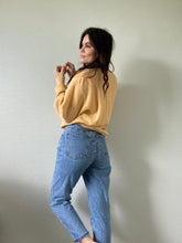 Load image into Gallery viewer, Vintage Yellow Cardigan Sweater