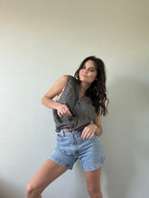 Load image into Gallery viewer, Vintage Gingham Vest