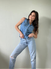 Load image into Gallery viewer, Vintage Chambray Blouse