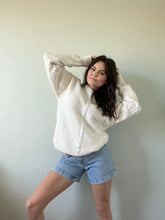 Load image into Gallery viewer, Vintage Cream Knit Sweater