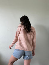 Load image into Gallery viewer, Vintage Pink Cardigan Sweater