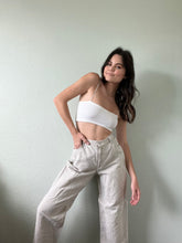 Load image into Gallery viewer, Waist 30 Vintage High Waisted Linen Pants