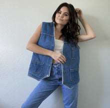 Load image into Gallery viewer, Vintage Denim Vest