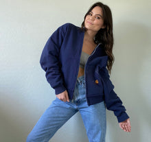 Load image into Gallery viewer, Vintage Distressed Carhartt Zipup Hoodie