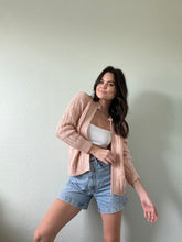 Load image into Gallery viewer, Vintage Pink Cardigan Sweater