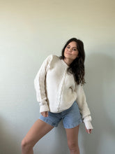 Load image into Gallery viewer, Vintage Cream Knit Sweater

