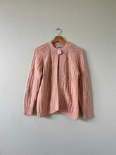 Load image into Gallery viewer, Vintage Pink Cardigan Sweater