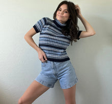 Load image into Gallery viewer, Vintage Striped Sweater Blouse