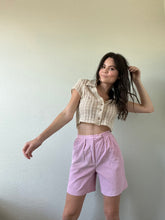 Load image into Gallery viewer, Waist 26 High Waisted Corduroy Shorts
