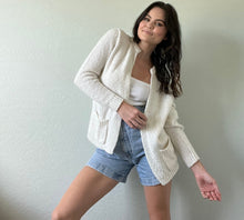 Load image into Gallery viewer, Vintage Cream Cardigan
