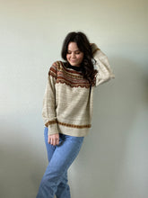 Load image into Gallery viewer, Vintage Patterned Sweater