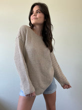 Load image into Gallery viewer, Vintage Neutral Pebble Sweater