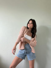 Load image into Gallery viewer, Vintage Pink Cardigan Sweater
