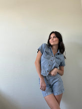 Load image into Gallery viewer, Vintage Denim Blouse