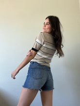 Load image into Gallery viewer, Vintage Striped Knit Blouse