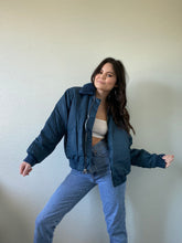 Load image into Gallery viewer, Vintage Faux Fur Puffer Coat