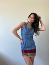 Load image into Gallery viewer, Vintage Denim Mini Dress