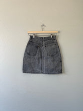 Load image into Gallery viewer, Waist 25 Vintage Denim Mini Skirt