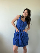 Load image into Gallery viewer, Vintage Blue Dress