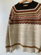 Load image into Gallery viewer, Vintage Patterned Sweater