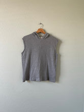 Load image into Gallery viewer, Vintage Grey Sleeveless Hoodie
