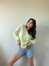 Load image into Gallery viewer, Vintage Green Pullover