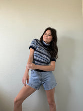 Load image into Gallery viewer, Vintage Striped Sweater Blouse