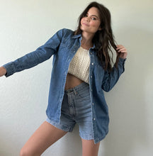 Load image into Gallery viewer, Vintage Denim Shirt