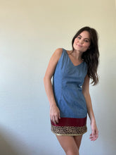 Load image into Gallery viewer, Vintage Denim Mini Dress