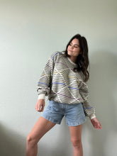 Load image into Gallery viewer, Vintage Multicolored Textured Sweater