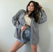 Load image into Gallery viewer, Vintage Grey Shacket