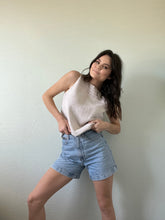 Load image into Gallery viewer, Vintage Knit Sleeveless Blouse
